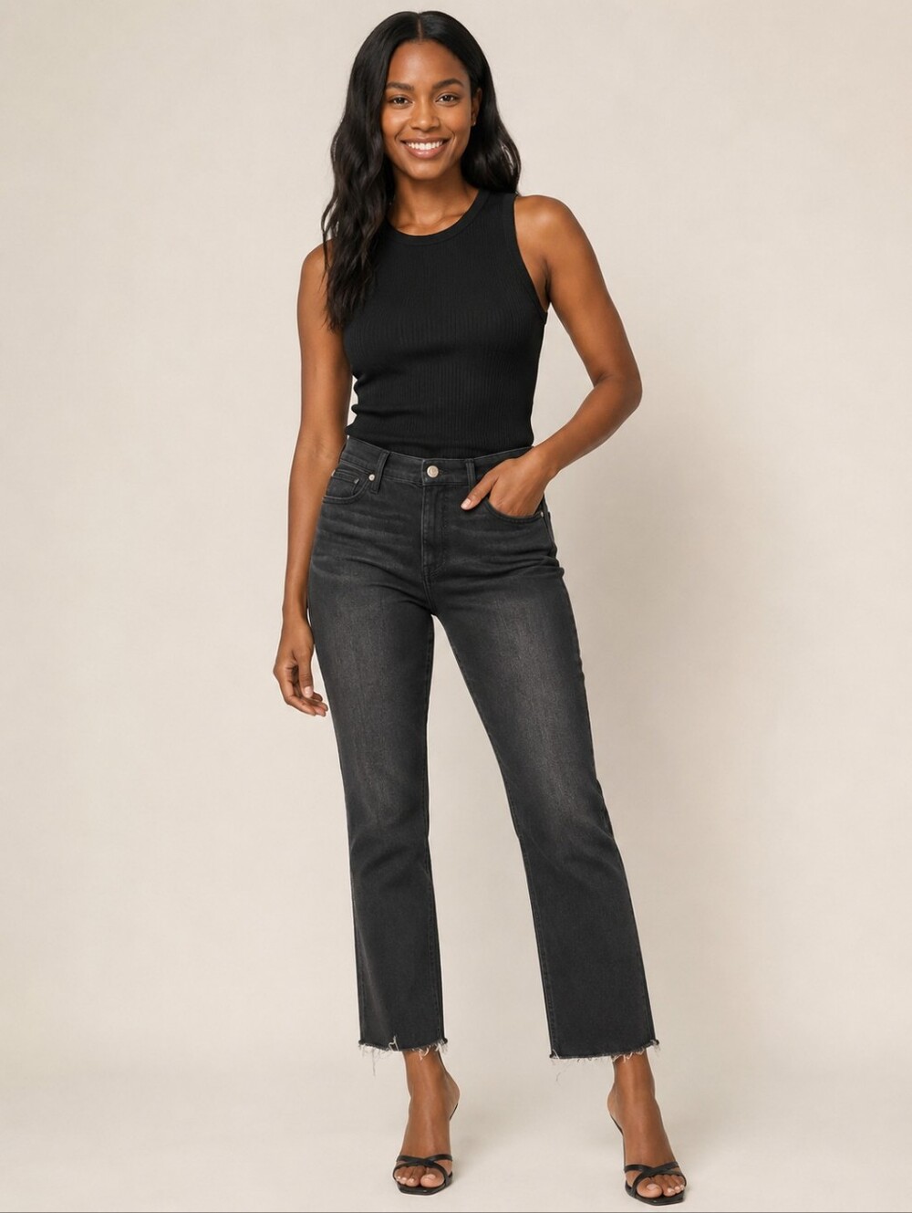 ❤️ NWOT! J CREW HIGH RISE DEMI BOOT CROP JEANS IN CHARCOAL WASH, 10L (30 LONG)